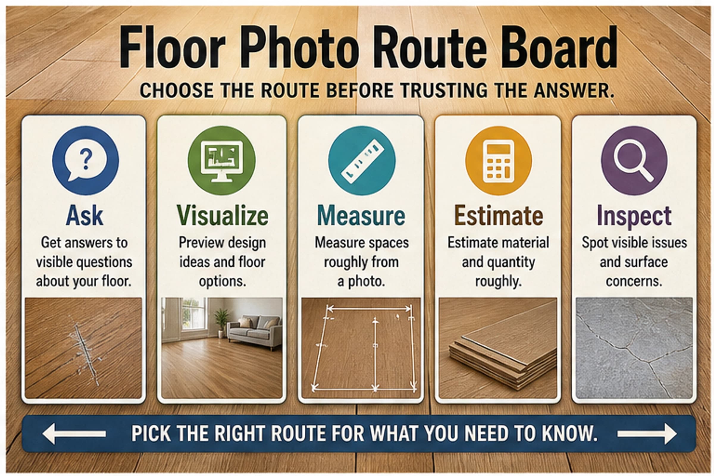 AI Flooring Photo Analyzer: What It Can Answer and When to Call a Pro