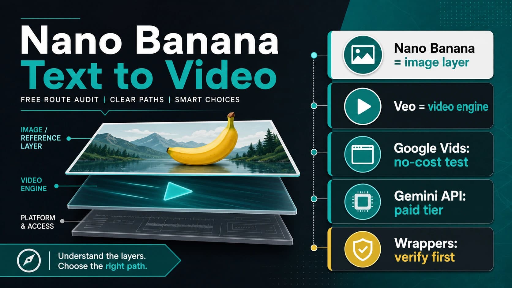 Nano Banana Text to Video: Free Google Route, Paid Veo API, and Wrapper Stop Rules