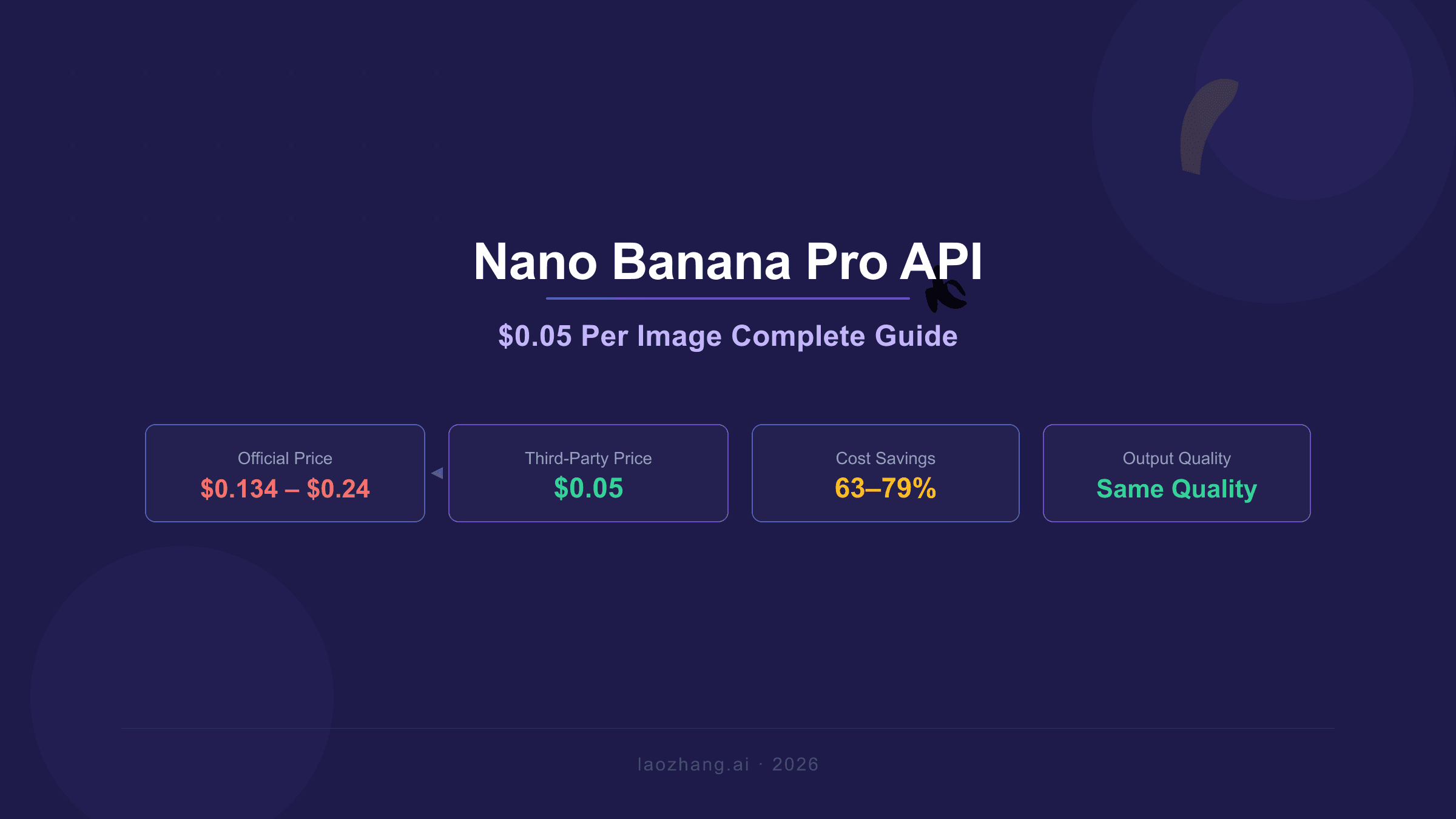 Nano Banana Pro API at $0.05: The Complete Developer Guide to Setup, Pricing & Production Code