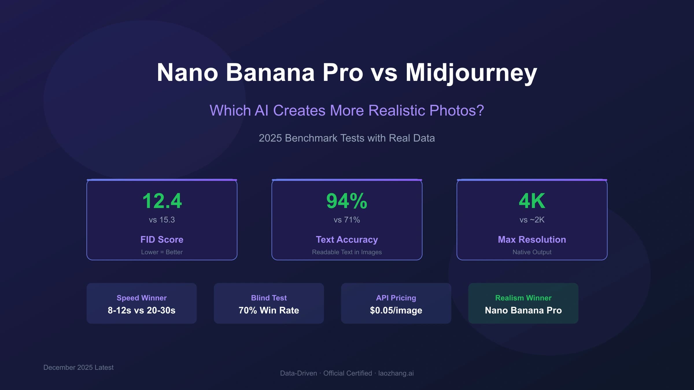 Nano Banana Pro vs Midjourney: Which AI Creates More Realistic Photos? (2025 Benchmark Tests)