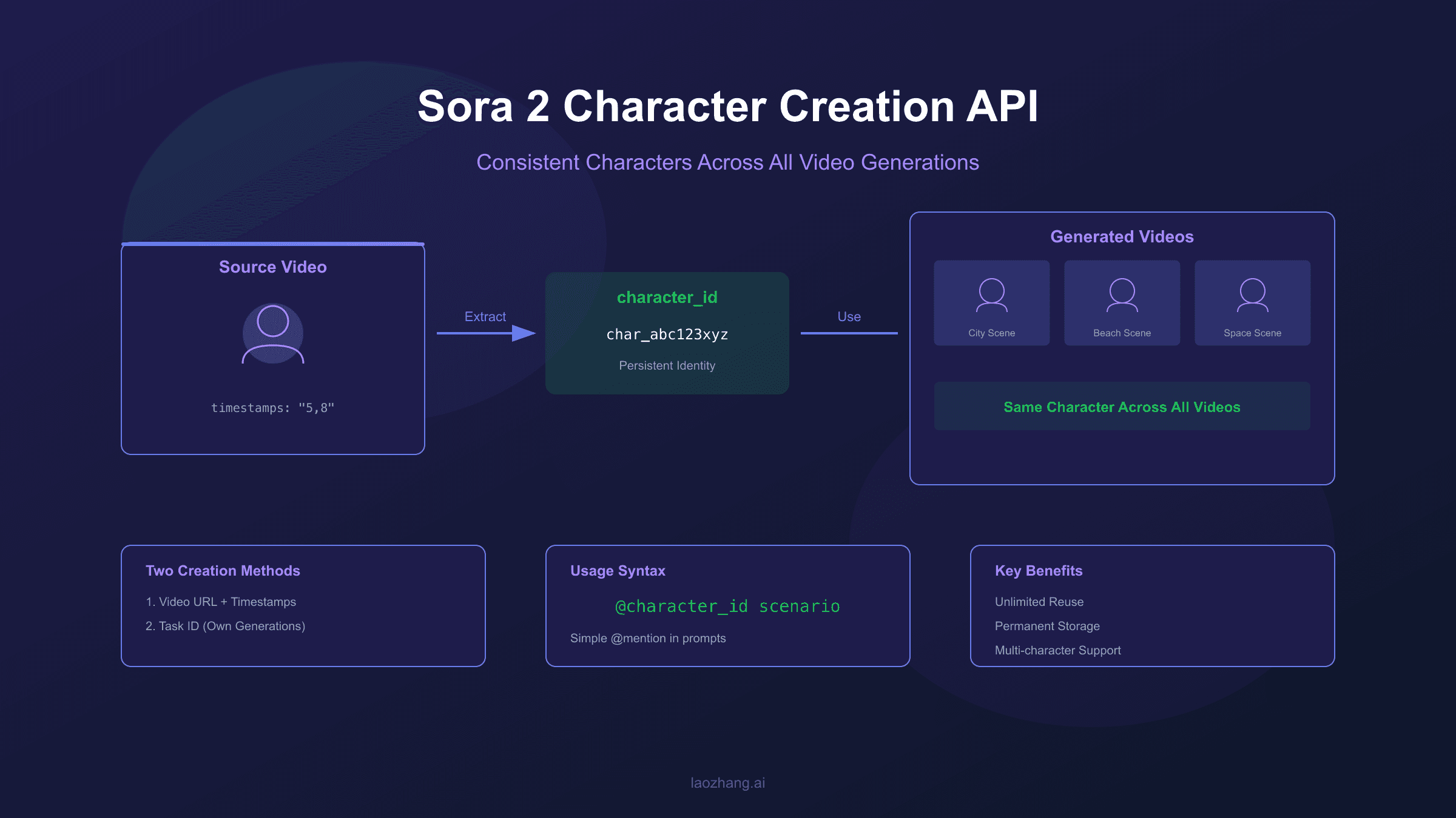 Sora 2 Character Creation API: Complete Guide to Consistent Characters with Code Examples