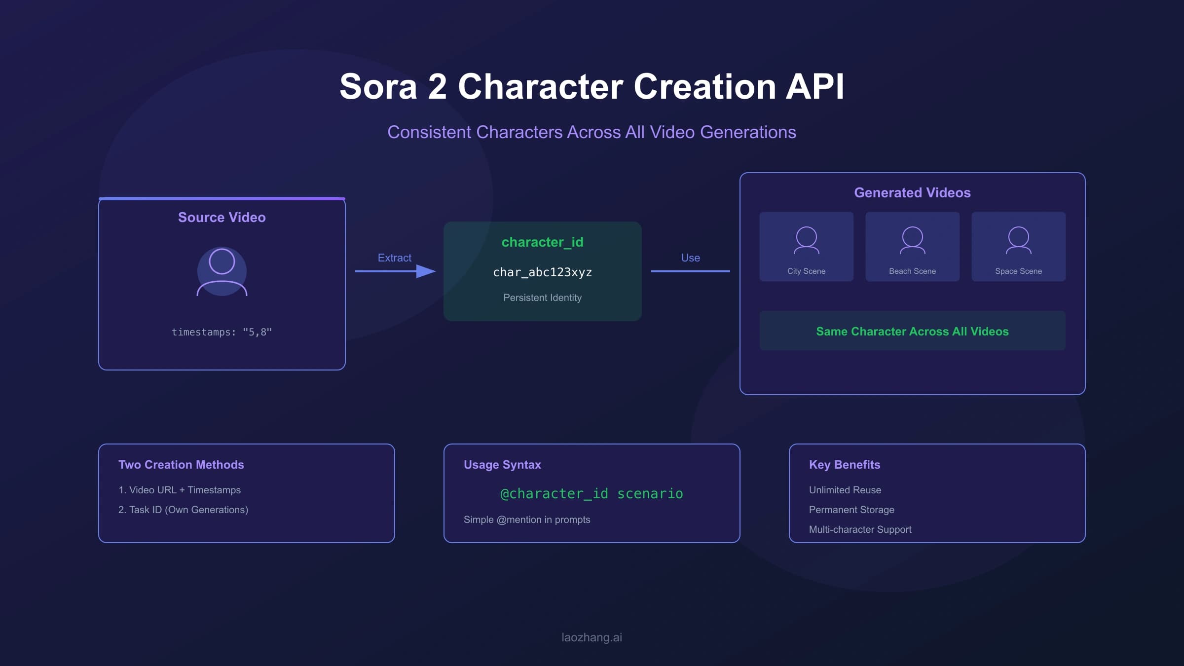 Sora 2 Character Creation API: Complete Guide to Consistent Characters with Code Examples