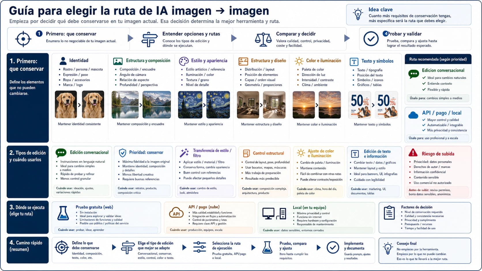 Tablero para elegir una ruta image-to-image desde una imagen existente