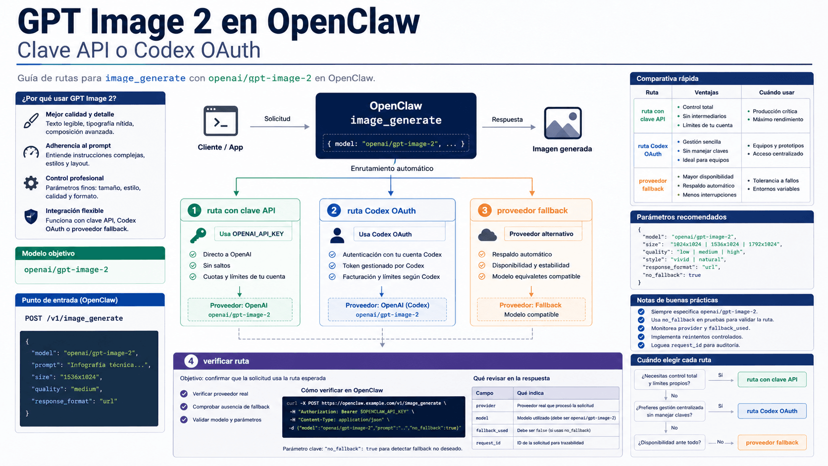 GPT Image 2 en OpenClaw: API key o Codex OAuth