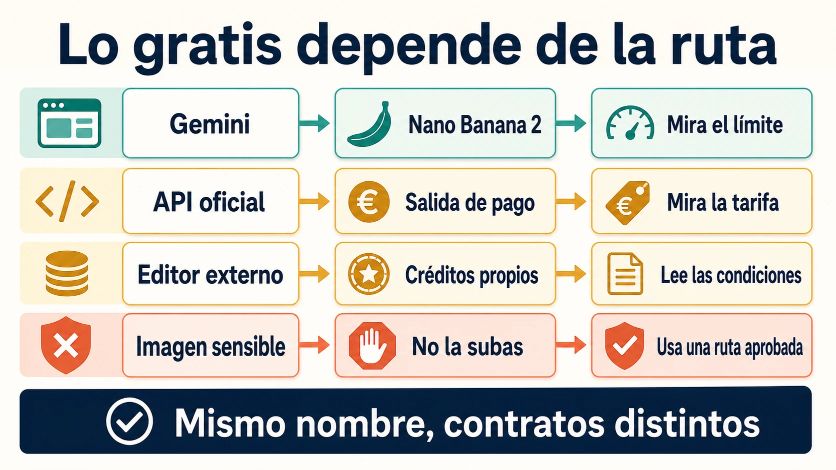 Tres rutas para editar imágenes con Nano Banana Pro: Gemini, API oficial y editores externos
