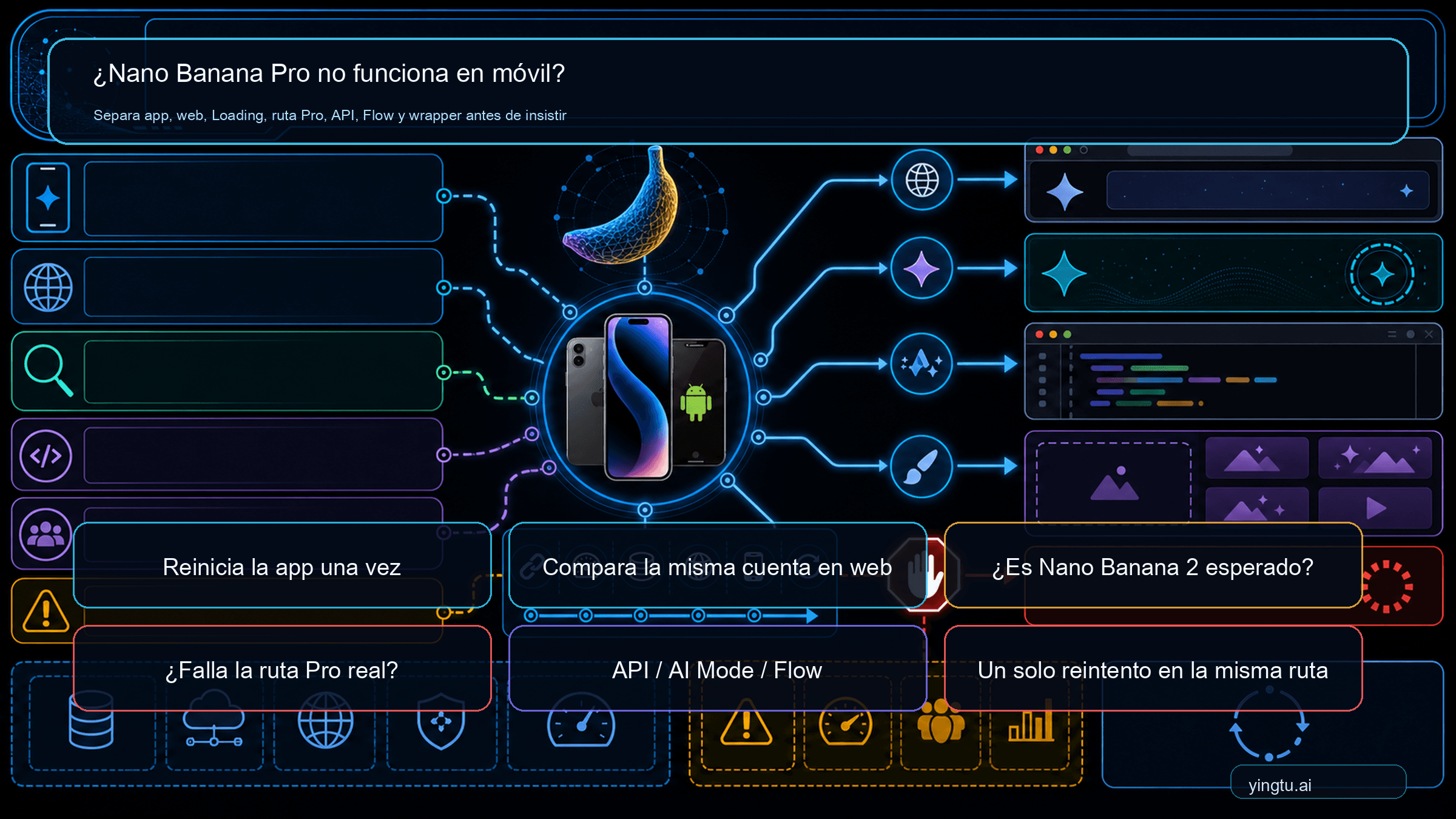Gemini se queda en Loading Nano Banana: revisa primero la ruta