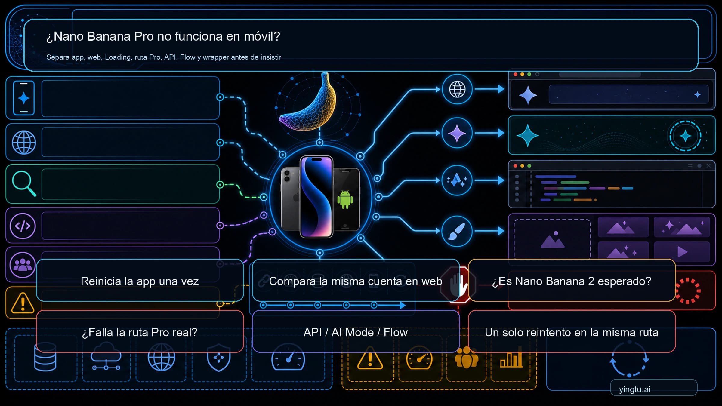 Gemini se queda en Loading Nano Banana: revisa primero la ruta