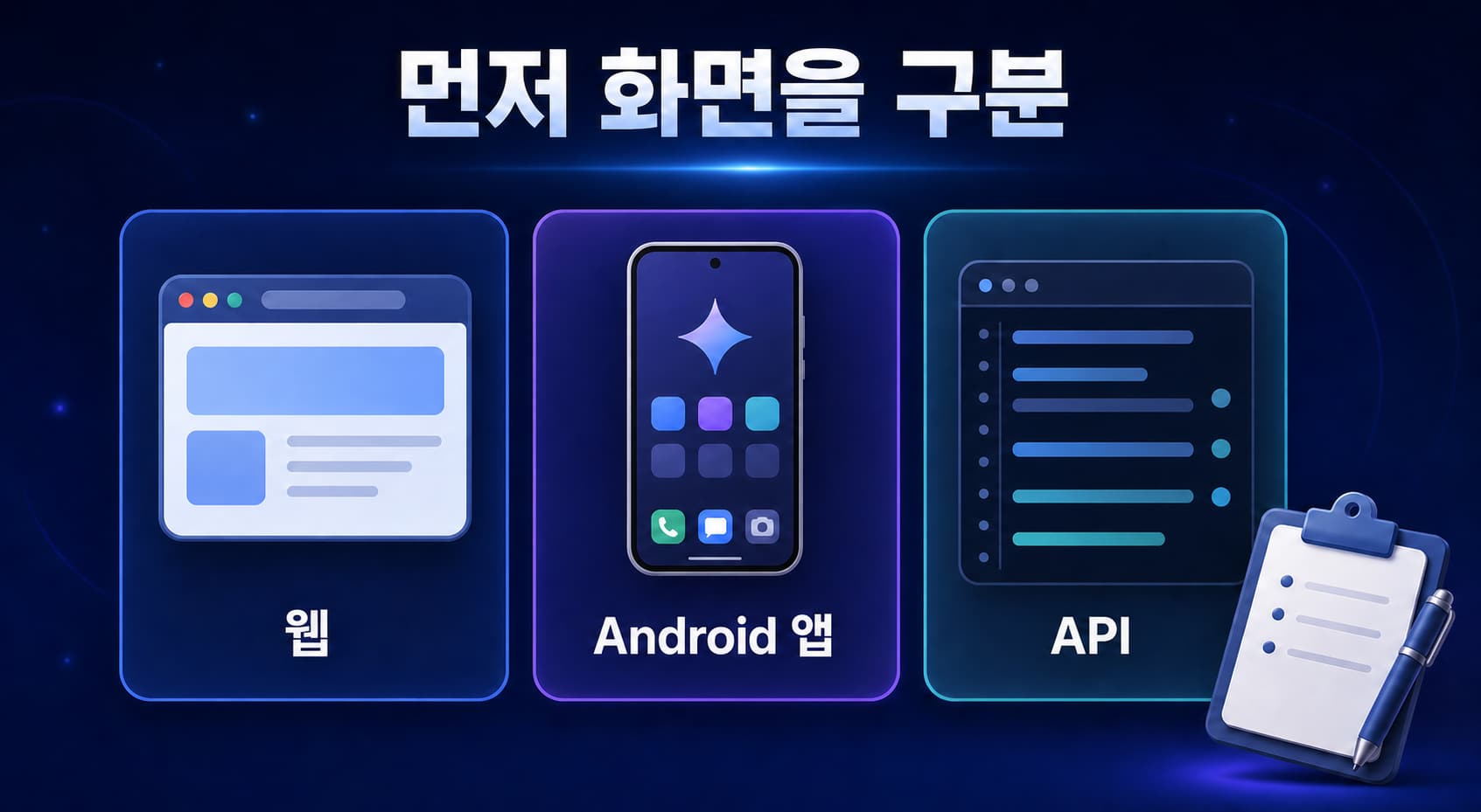 Gemini 연결 문제를 웹, Android 앱, API로 나눠 첫 점검 경로를 고르는 진단 보드