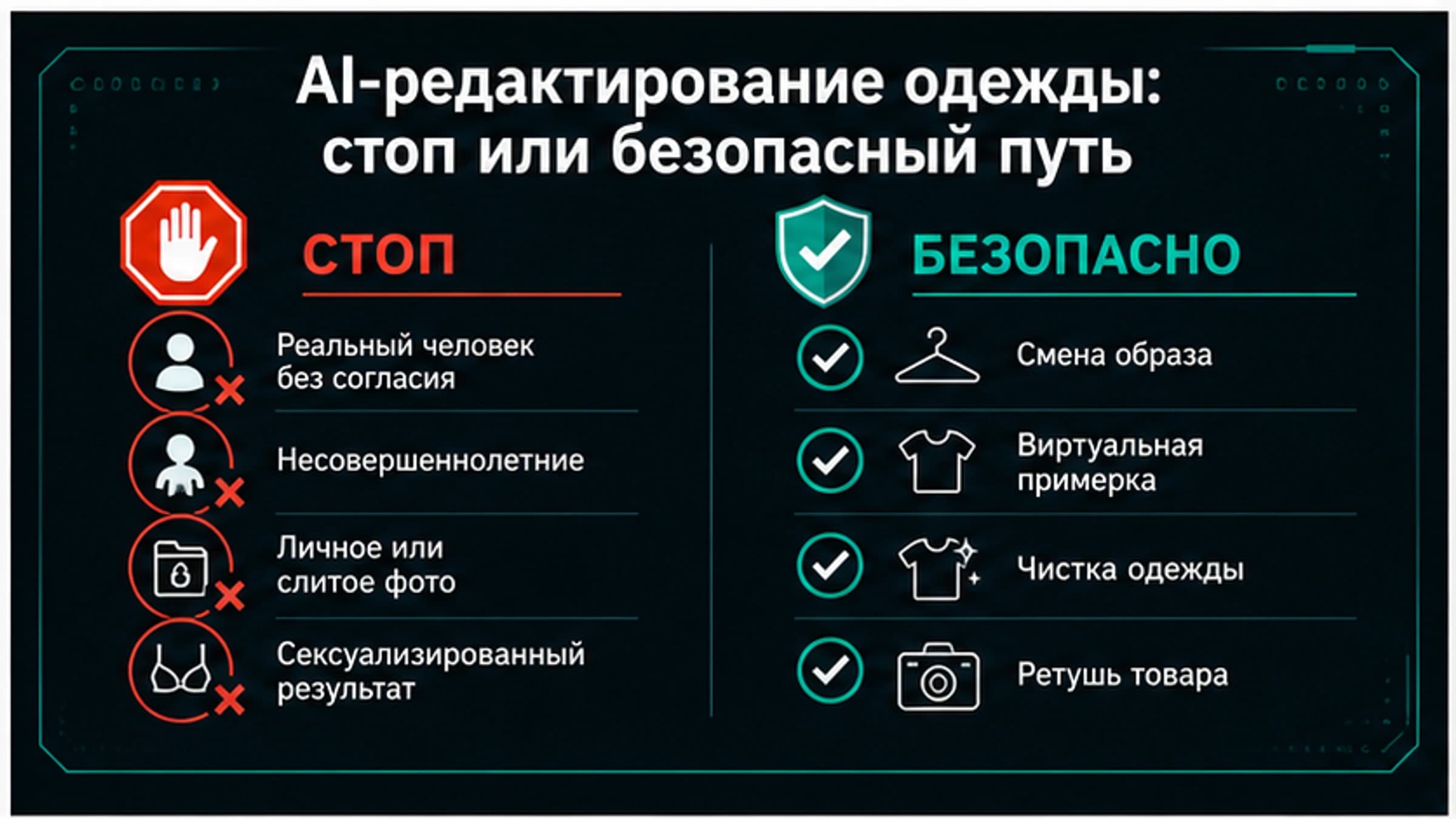 ИИ для удаления одежды без регистрации: когда остановиться и чем заменить