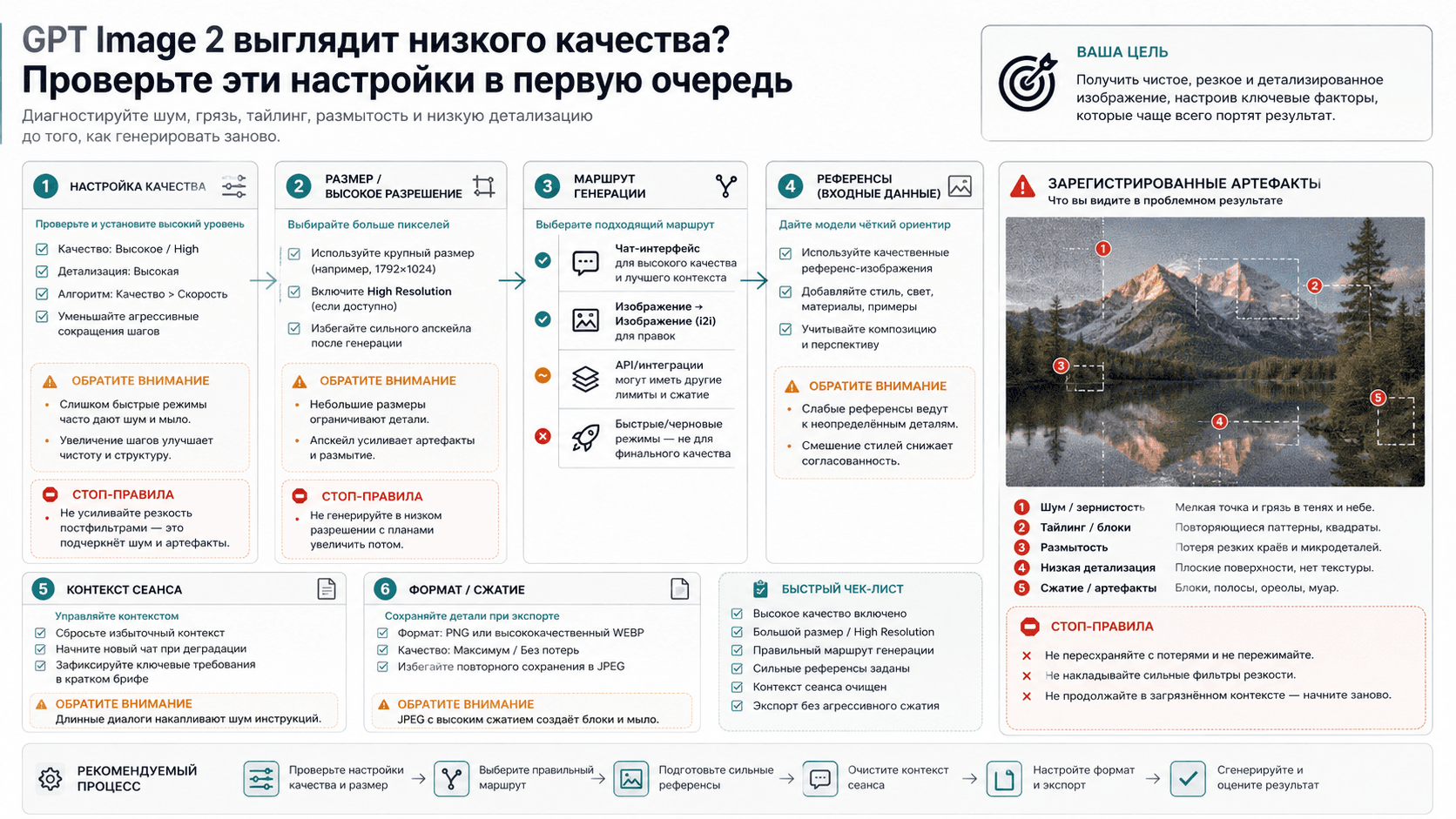 GPT Image 2 дает низкое качество? Сначала проверьте настройки
