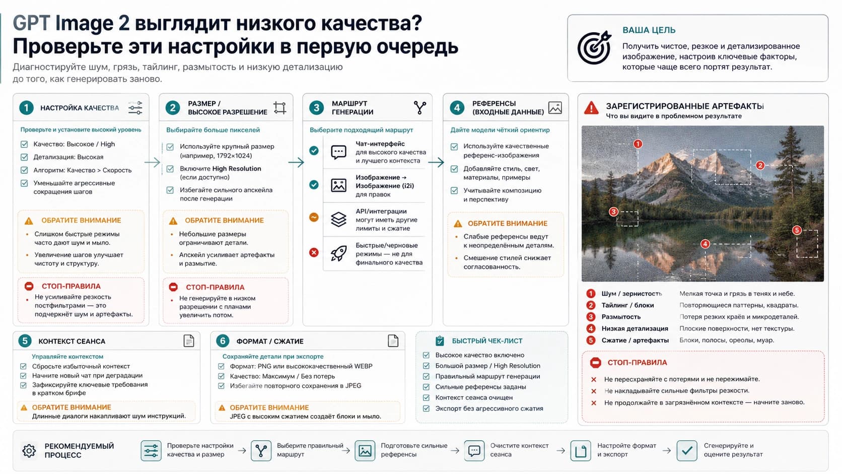 GPT Image 2 дает низкое качество? Сначала проверьте настройки