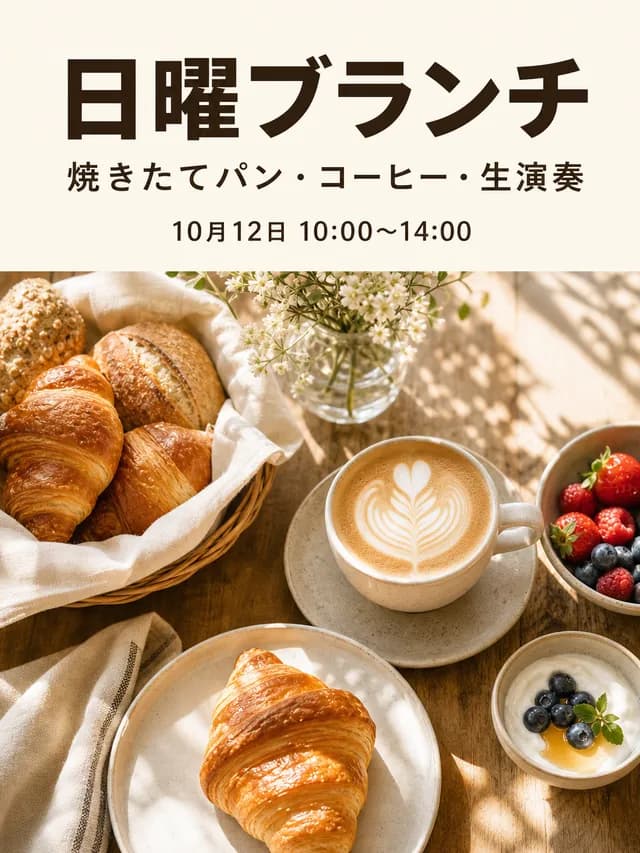 日曜ブランチ · GPT Image 2 VIP