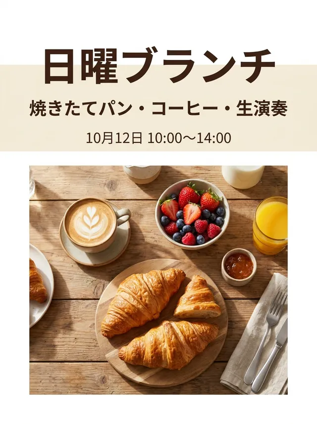 日曜ブランチ · Nano Banana Pro