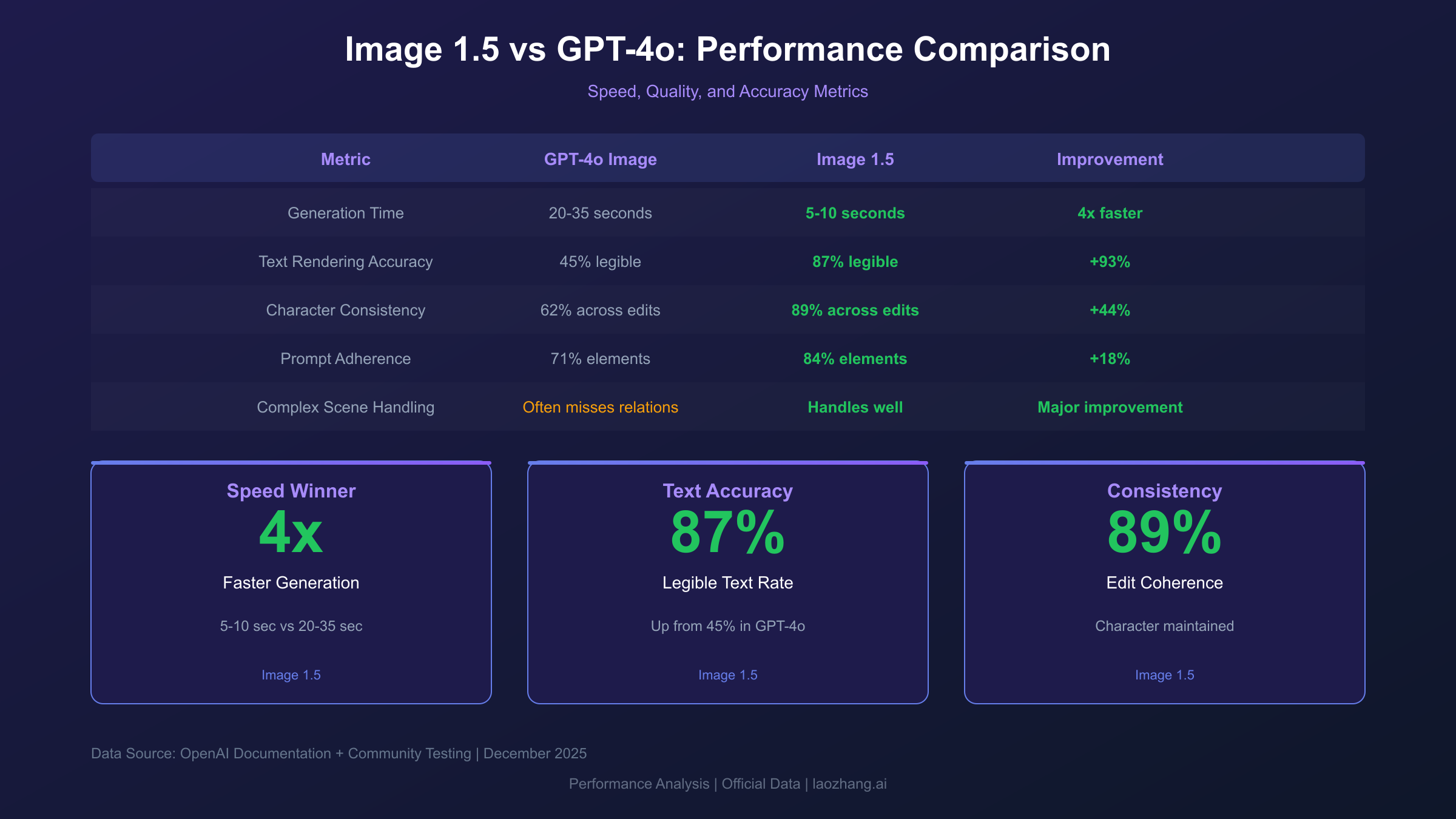 ChatGPT Image 1.5 Speed and Quality Comparison