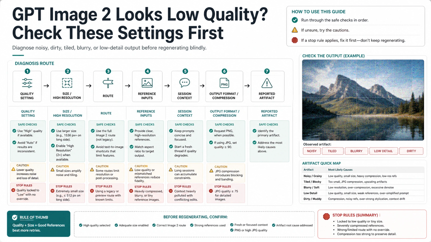 GPT Image 2 Looks Low Quality? Check These Settings First