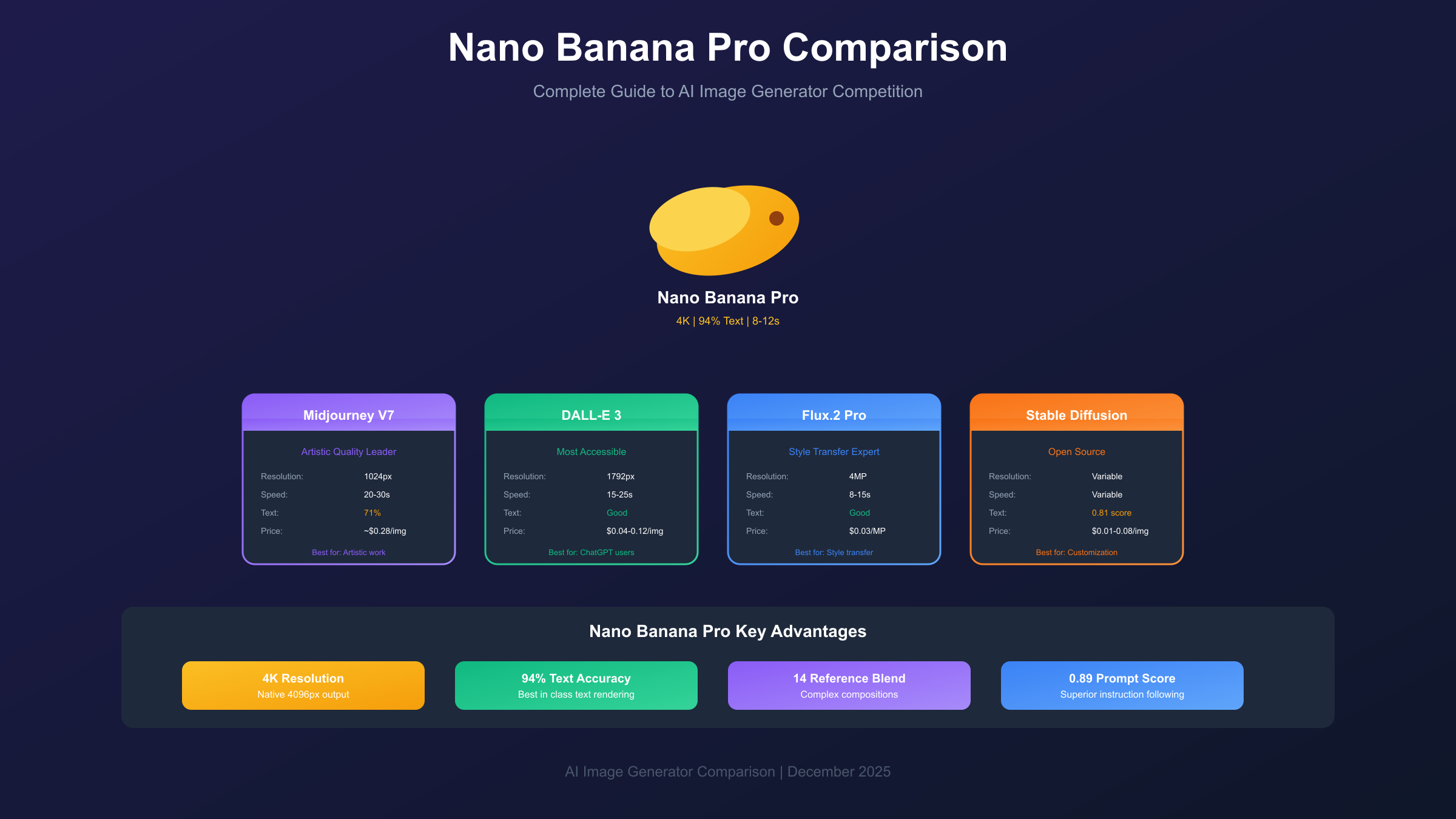 Nano Banana Pro Comparison Guide