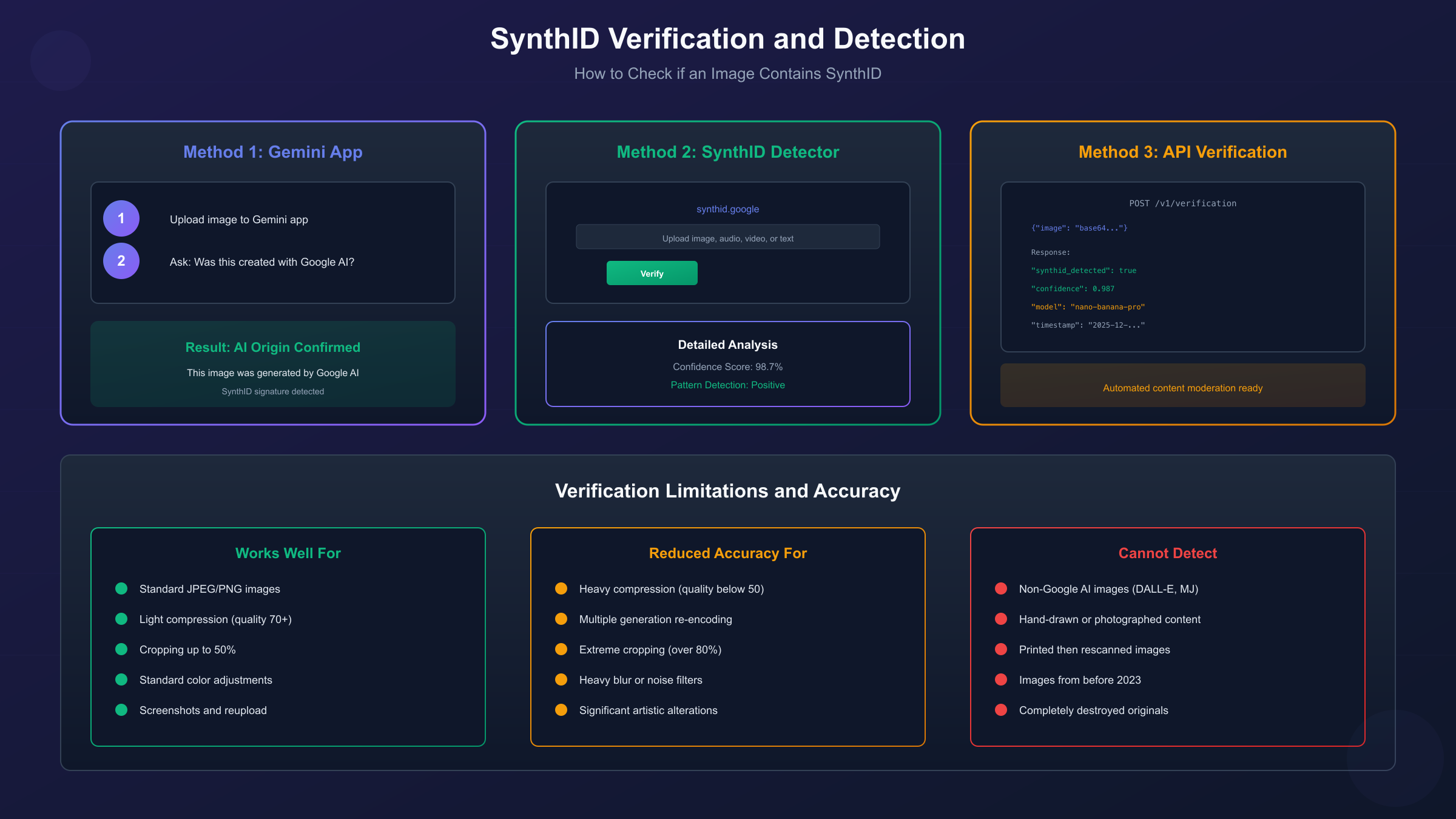 Verification and Detection Methods