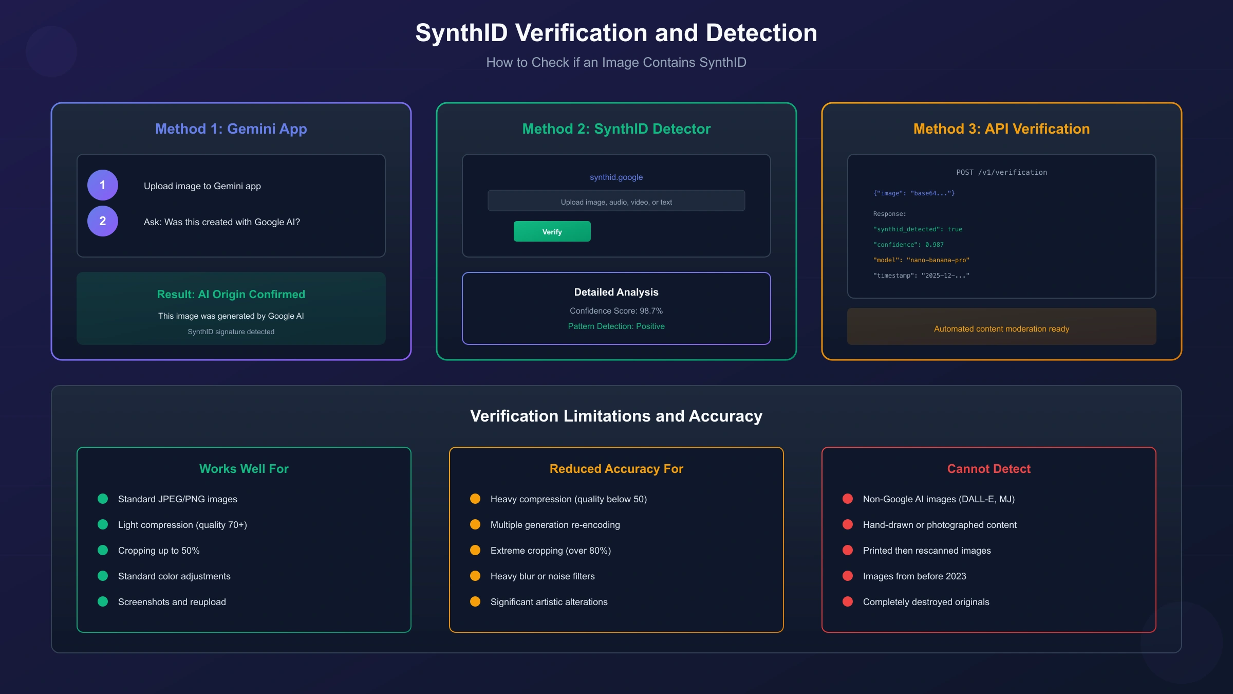Verification and Detection Methods