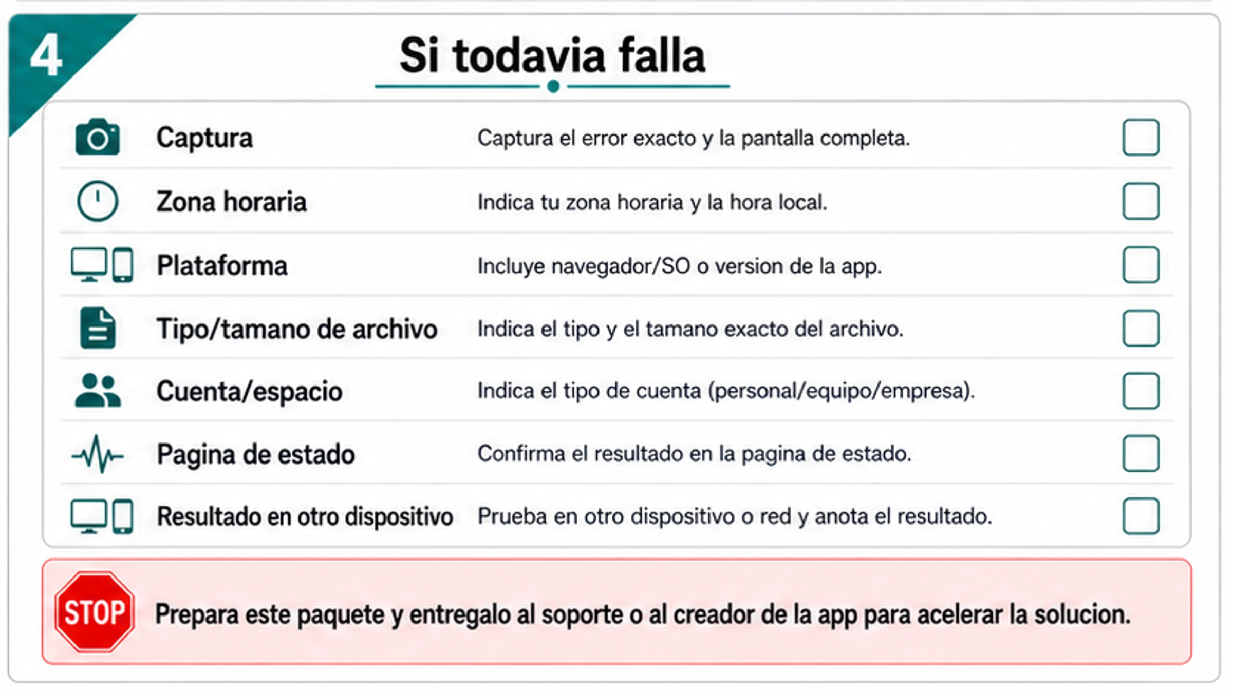 Paquete de evidencia para soporte cuando ChatGPT no permite subir una imagen