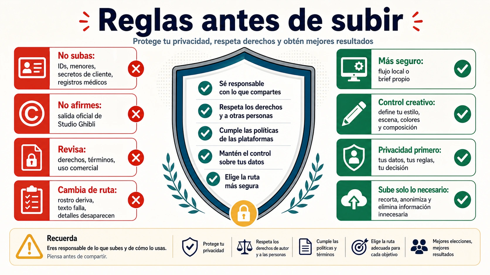 Reglas de parada antes de subir una foto a estilo Ghibli
