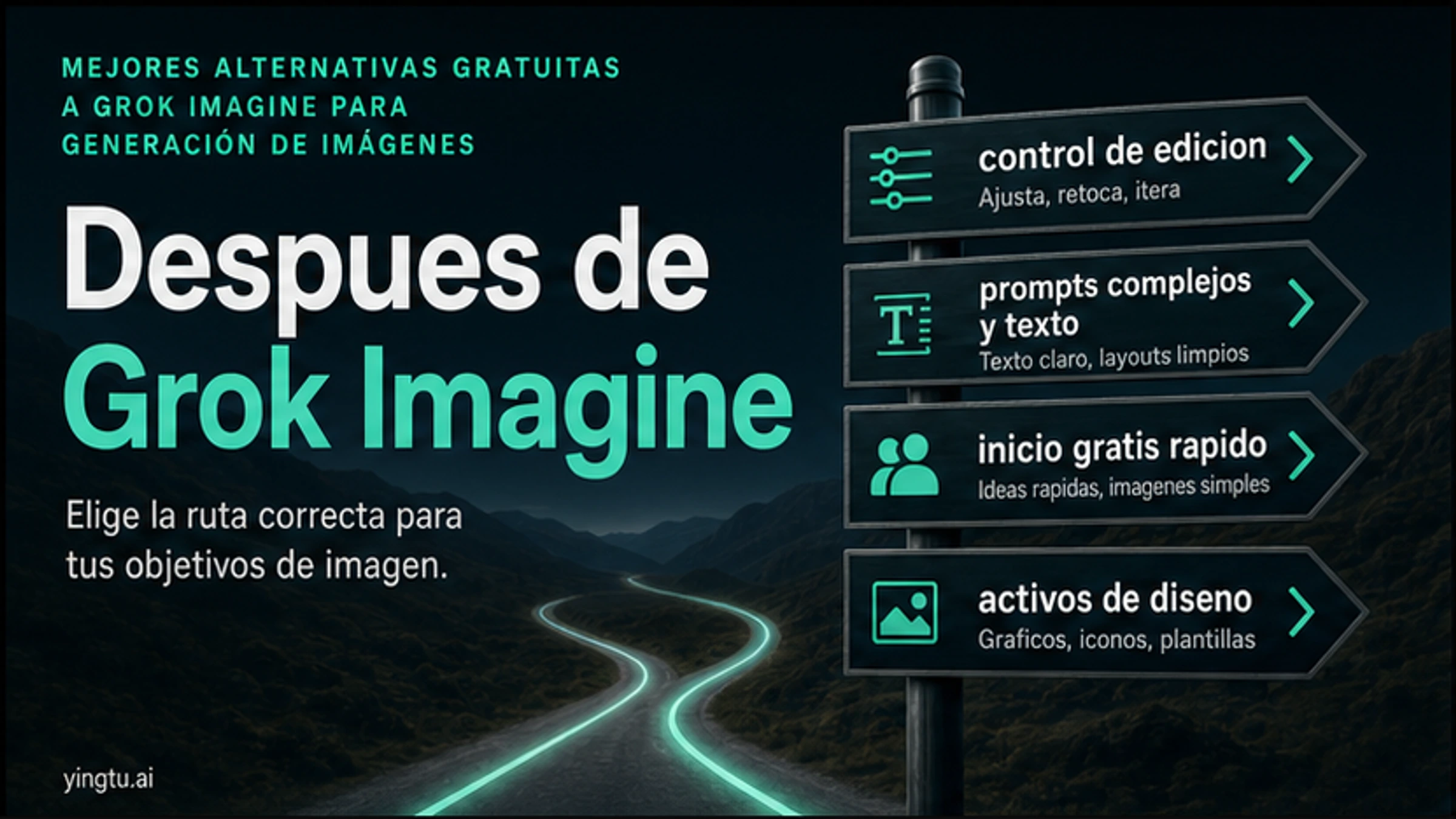 Alternativas gratis a Grok para generar imágenes: qué usar después de Grok Imagine