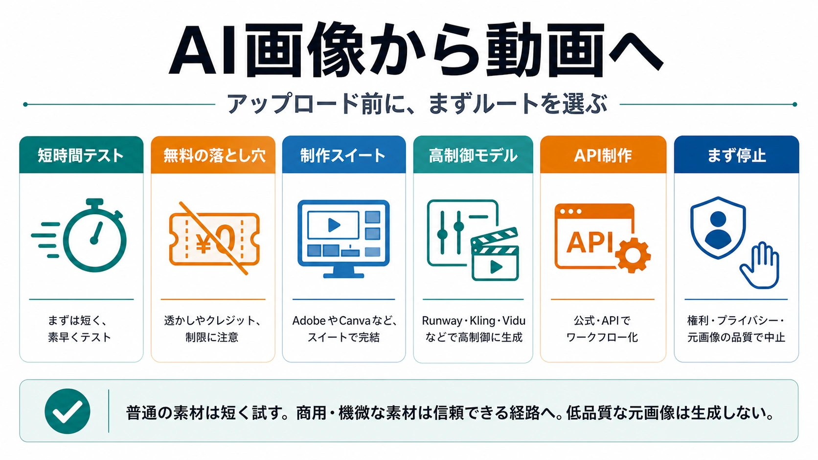 AIで静止画を動かすなら:2026年に最初に選ぶべきルート
