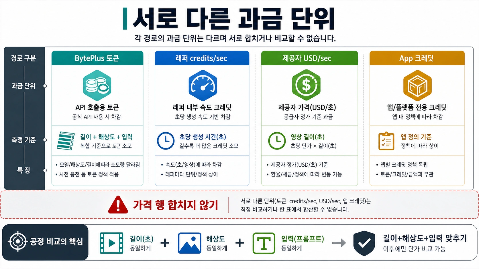 Seedance 공식 가격과 래퍼 가격의 경계