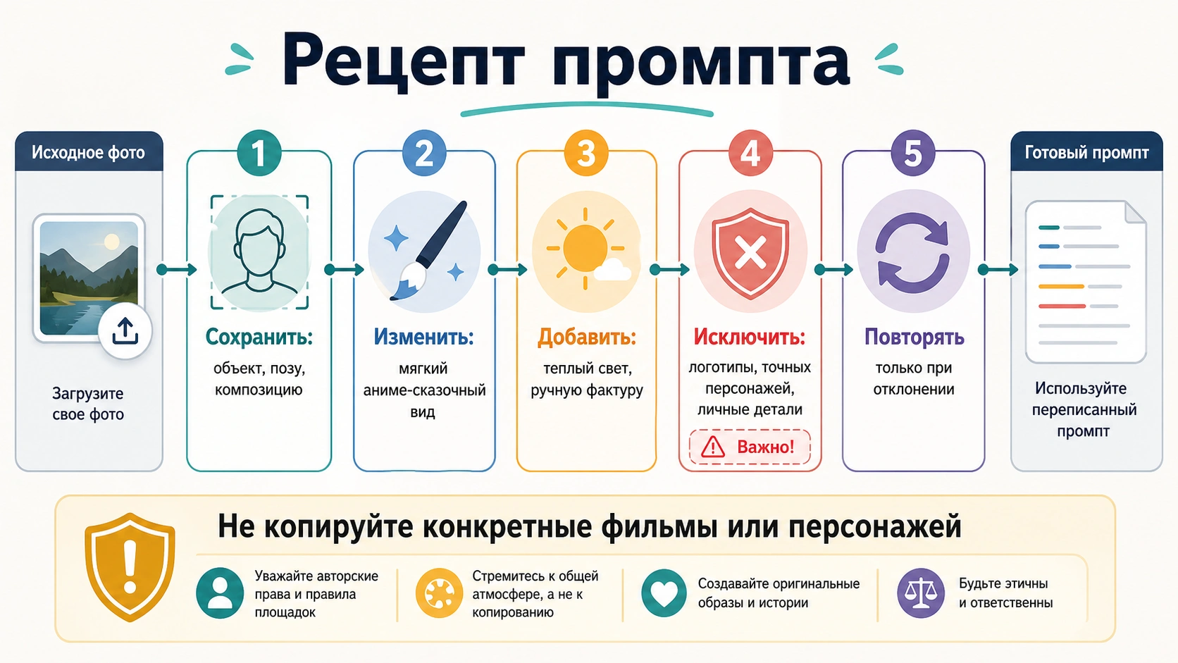 Структура промпта для преобразования в стиль Гибли