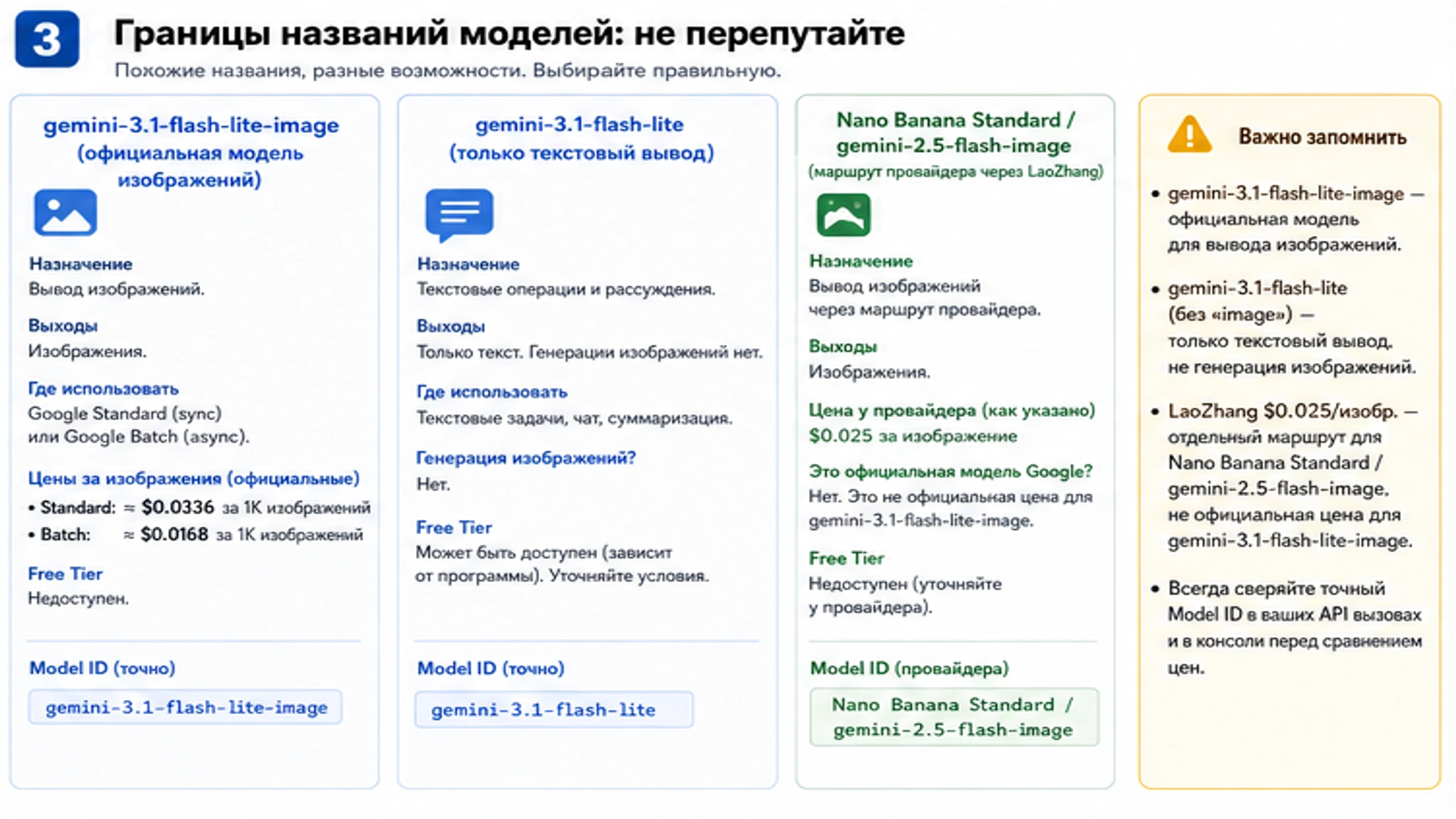 Граница между gemini-3.1-flash-lite-image gemini-3.1-flash-lite и Nano Banana Standard