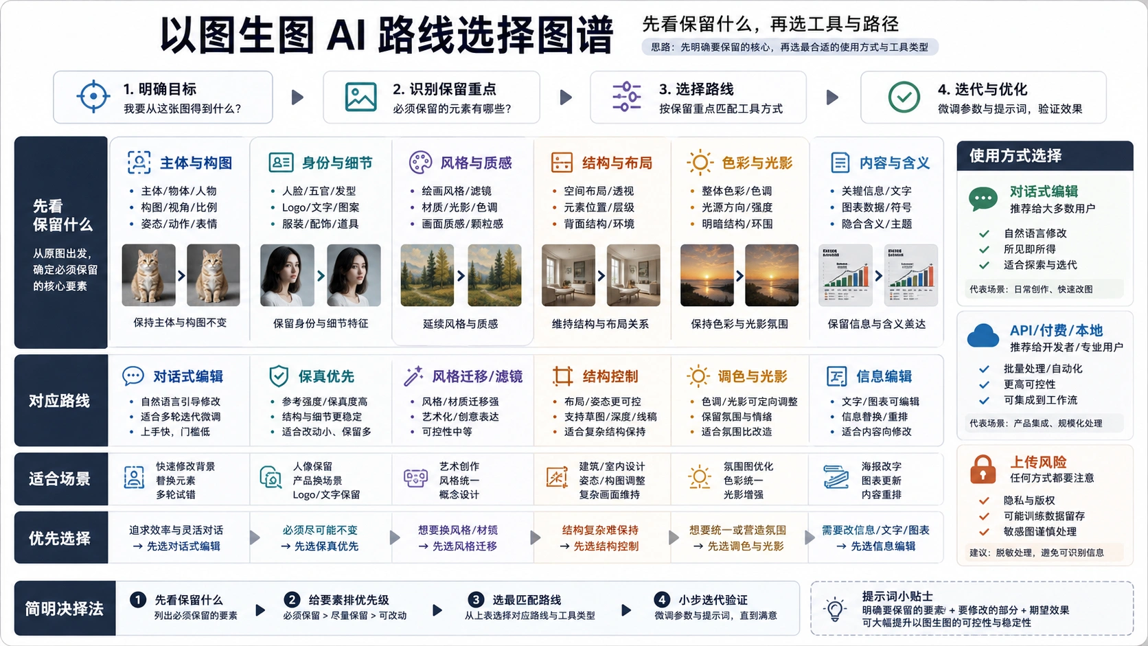 有图怎么用 AI 生成新图:先选对以图生图路线