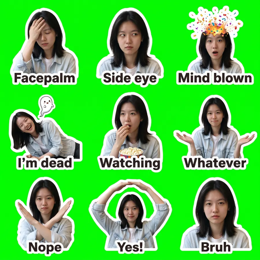 実写 · ネタ反応 sheet