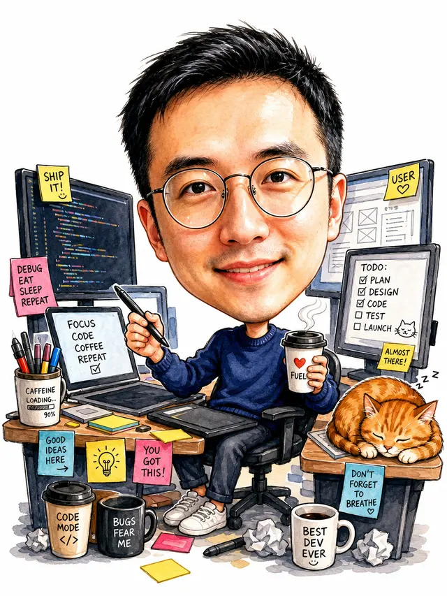 职业漫画夸张像 · GPT Image 2 VIP
